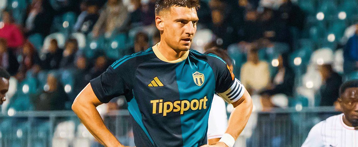 Oliver Podhorin v drese MFK Skalica
