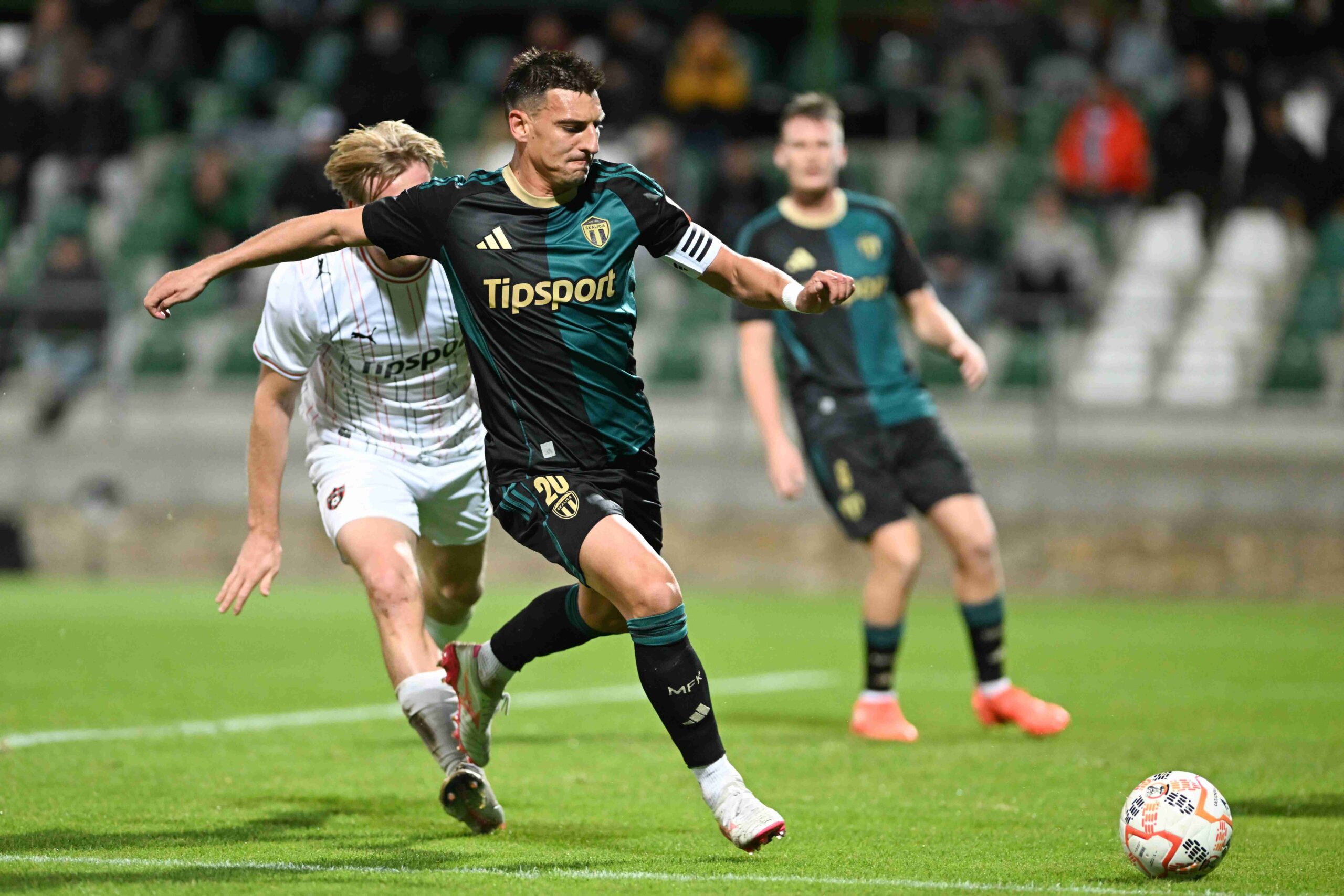 Oliver Podhorin v zápase MFK Skalica